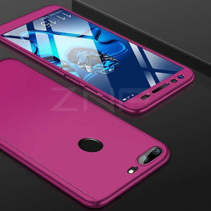 Planet Gates Purple / For Honor V9 Play ZNP 360 Degree Full Cover Protection Case For Huawei Honor 9 10 Lite Cases With Glass For Honor V9 Play V10 Phone Case Shell