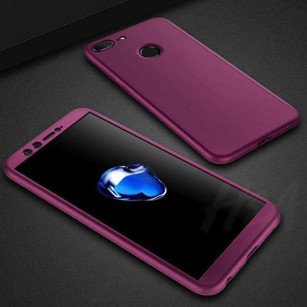 H&A Luxury 360 Full Cover Phone Case For Huawei Y5 Y6 Y7 2018 2017 Anti-knock Phone Cover For Huawei Y7 Y6 Prime Case With Glass - Planet Gates