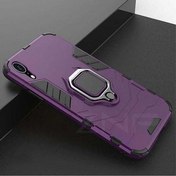 Planet Gates Purple / For I6 6s ZNP Luxury Armor Phone Case For iPhone 6 6s 7 8 Plus X 10 Shockproof Cover For iPhone X XS Max XR 5 5s SE Case With Holder Ring