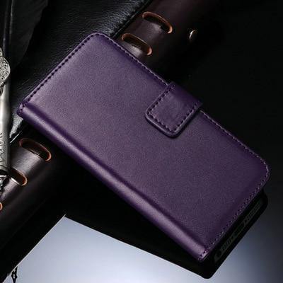 Planet Gates purple Genuine Leather Case for iPhone 5 5S SE Flip Wallet TOMKAS Stand Design with Card Slot Phone Case For iPhone 5S Cases Coque