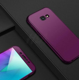 Planet Gates Purple / J7 2016 H&A 360 Degree Full Cover Phone Case For Samsung Galaxy A3 A5 A7 2017 J5 J7 2016 Screen Protector Film Phone Cover A5 A7 Glass