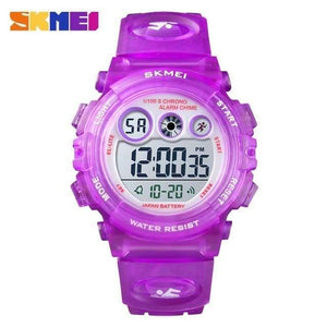 Planet Gates purple Kids Watches Sport Children Watch Waterproof LED Digital Kids Watches Luxury Electronic Watch for Kids Children Boys Girls Gifts