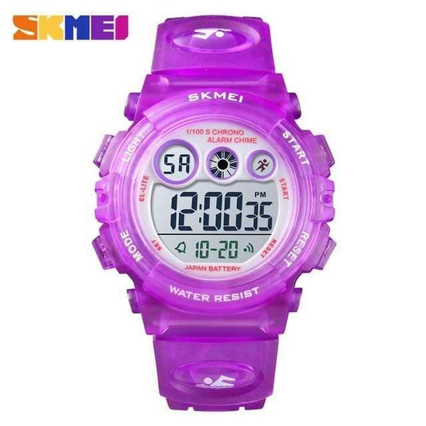 Planet Gates purple Kids Watches Sport Children Watch Waterproof LED Digital Kids Watches Luxury Electronic Watch for Kids Children Boys Girls Gifts