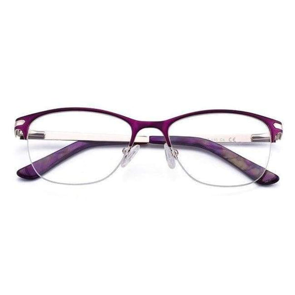 Planet Gates Purple LAO YE HUI Black Spectacle Frame Alloy Glasses frame Clear Lens Women Brand Eyewear optical frames transparent Temples  ML0113
