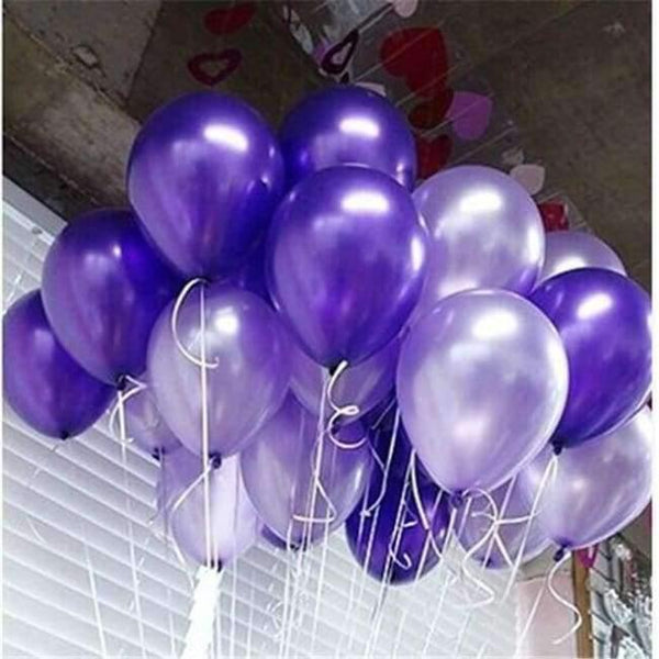 Planet Gates purple light purple / 10inch 100 pcs 10 Inch 1.8g Birthday/Wedding Supply Latex Balloons Colorful Party Latex Air Baloon/Ballon Kids Inflatable Toy