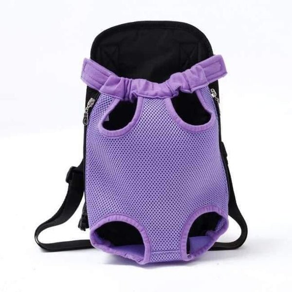 Planet Gates Purple mesh / L Carrier Backpack Mesh Camouflage Outdoor Travel Products Breathable Shoulder Handle Bags for Small Dog Cats Pet Bag