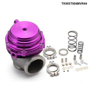 Planet Gates Purple MVR 44mm V Band External Wastegate Kit 24PSI Turbo Wastegate with V Band Flange High Quality TKWST004MVR44