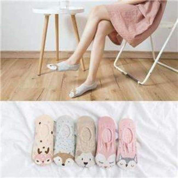 Planet Gates Purple / One Size 3 Pairs Anti-Slip Silicone Invisible Socks Women 2018 Sexy Fox Sneaker Summer Socks  Candy Color Happy Ankle Socks