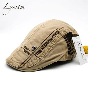 Planet Gates Purple / One Size Men High Quality Retro Adult Berets  Embroidery Striped Khaki Army green Black Cabbie