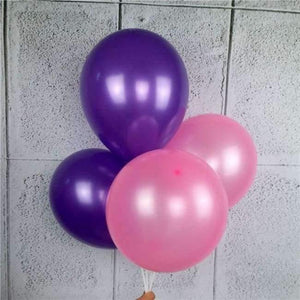 Planet Gates purple pink / 10inch 100 pcs 10 Inch 1.8g Birthday/Wedding Supply Latex Balloons Colorful Party Latex Air Baloon/Ballon Kids Inflatable Toy