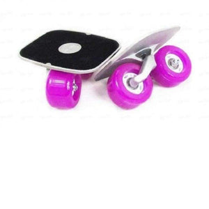 Planet Gates Purple Portable Drift Board For Freeline Roller Road Driftboard Skates Anti-skid Skate board Skateboard Sports patines 4 ruedas