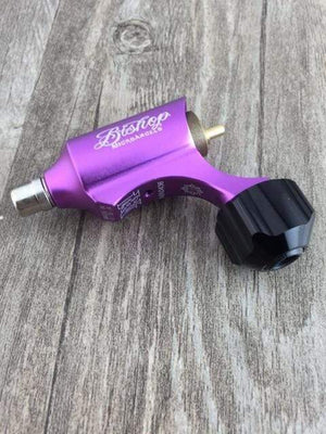 Planet Gates Purple Professional Bishop Style Rotary Tattoo Machine Permanent Makeup Tattoo Machine Supply Wholesale (Not included Grip)