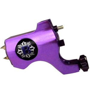Planet Gates purple Quality Tattoo Bishop Style Rotary Machine Black Fashion Tatoo Gun Professional For Liner And Shader Free shipping