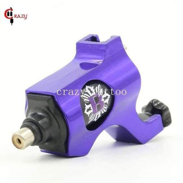 Planet Gates Purple Rotary Tattoo Machine Bishop Style Pro Tattoo Machine For Liner & Shader Tatoo Motor Gun Free Shipping