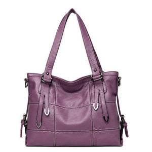 Planet Gates PURPLE / Russian Federation Leather Luxury Handbags Women Bags Designer Hand Bags For Women 2018 Casual Tote Bolsa Feminina Sac A Main Femme
