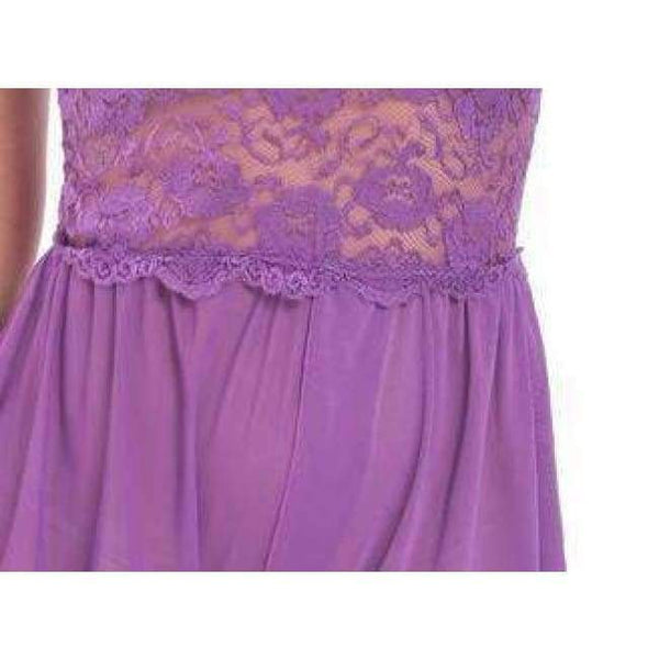 Planet Gates purple / S High quality Sexy Women Bodycon Lingerie Hot Sleepwear Ladies Minidress Intimate Slips Lace slips