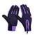 Planet Gates purple / S Windstopper Waterproof gloves bike riding gloves winter full finger horse riding gloves warm fishing GEL glove