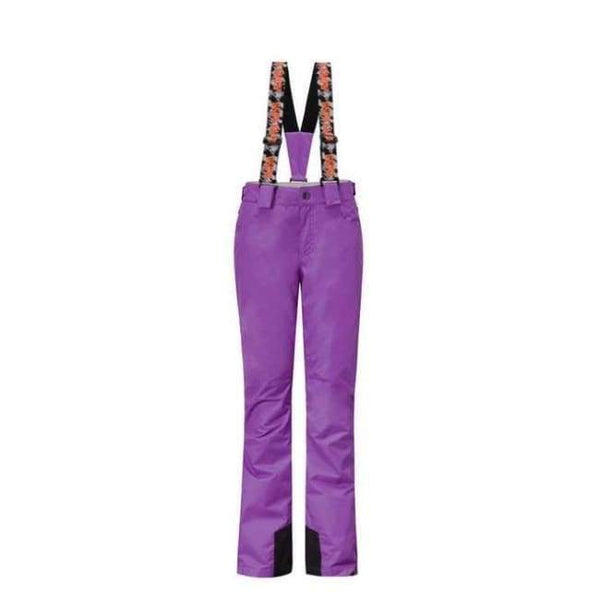 Planet Gates Purple / S Womens Ski Suits Ladies Ski Jacket And Pants Waterproof Warm Cross Country Skiing And Snowboarding Jackets