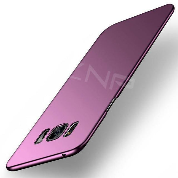 Planet Gates purple / S7 ZNP Luxury Slim Protection Case For Samsung Galaxy S9 S8 Plus Note 8 Hard PC Phone Cover For Samsung S7 Edge S7 S8 S9 Case Shell