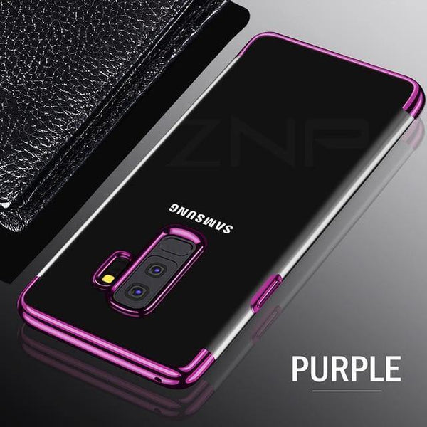Planet Gates Purple / S8 ZNP Luxury Soft TPU Silicone Phone Cases For Samsung Galaxy S9 S8 Plus Note 8 Case Full Cover For Samsung S9 S8 Case Phone Shell