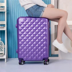 Planet Gates Purple single / 20" Luggage Set with Handbag,Women Travel Suitcase Bag with Cosmetic Bag,20"22"24"26"28"inch Wheel Trolley Case