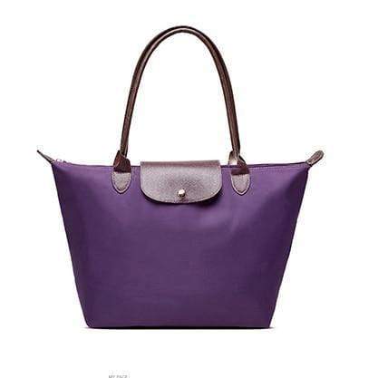 Planet Gates Purple / Small  30x23x12 cm Women Bags Shoulder Bag Handbag Waterproof Nylon Leather Beach bag Designer Folding Tote Bolsa Sac Feminina