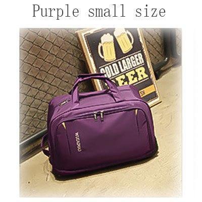 Planet Gates Purple small Luggage Bag Thick Style Rolling Suitcase Trolley Luggage Women&Men Travel Bags Suitcase With Wheels