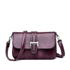 Vintage Women Flap Fashion Casual Real Leather Shoulder Bags Lady Crossbody Messenger Bag Elegant