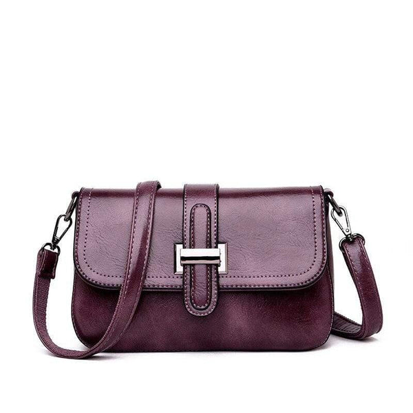 Vintage Women Flap Fashion Casual Real Leather Shoulder Bags Lady Crossbody Messenger Bag Elegant