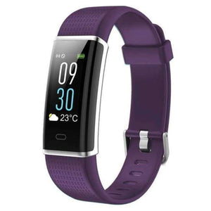 Planet Gates purple Smart wristband Heart rate Women Smart bracelet Fitness tracker Waterproof Smart band For Android & IOS