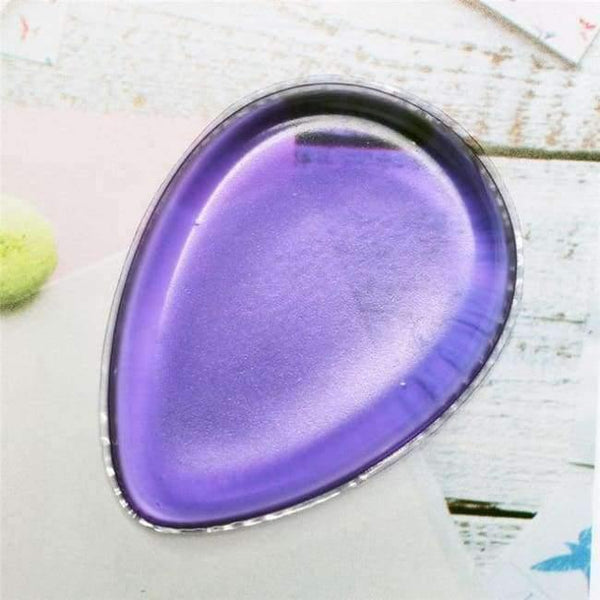 Planet Gates Purple Sponge Lady Face Foundation Makeup Cosmetic Puff Beauty Tools Not Sponge Powder Blender For Liquid Foundation BB Cream