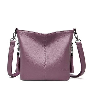 Summer Small Solid Colors Leather Shoulder Bags Girl Messenger Bag Female  Luxury Handbags
