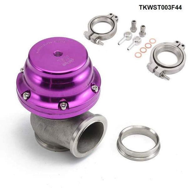 Planet Gates Purple V44 MVR 44mm V Band External Wastegate Kit 24PSI Turbo Wastegate TKWST003F44