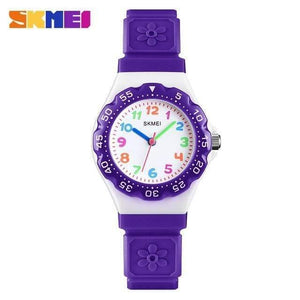Planet Gates Purple watch Kids Watches Outdoor Sports Wristwtatch Boys Girls Waterproof PU Wristband Quartz Children Watches 1483 reloj