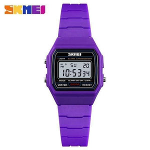 Planet Gates Purple watch Kids Watches Sports Style Waterproof Wristwatch Alarm Clock Luminous Digital Watches Relogio Children Watch 1460