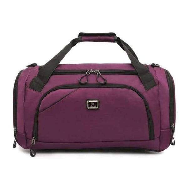 Planet Gates Purple Waterproof Men Sports Gym Bag New Leisure Yoga Fitness Shoulder Bag Women Travel Handbag Training Portable Duffle Bags