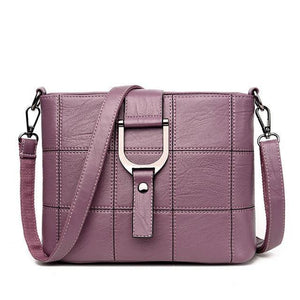 Planet Gates Purple Women's luxury Messenger bag designer ladies bag  casual shoulder bags wild small square