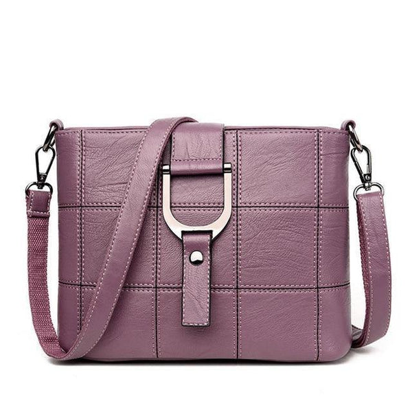 Planet Gates Purple Women's luxury Messenger bag designer ladies bag  casual shoulder bags wild small square
