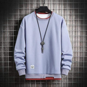 Planet Gates purple / XXXL Spring Autumn Solid Color Casual Mens Hoodies Sweatshirts Men Fashion Harajuku Streetwear Hoodies Sweatshirt Tops