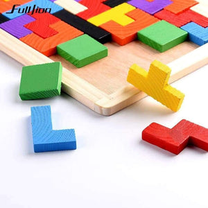 Planet Gates Puzzle Games Math Toys For Children Model Wooden Learning Education Montessori 3D Puzzle Jigsaw Teaser Children Cubes