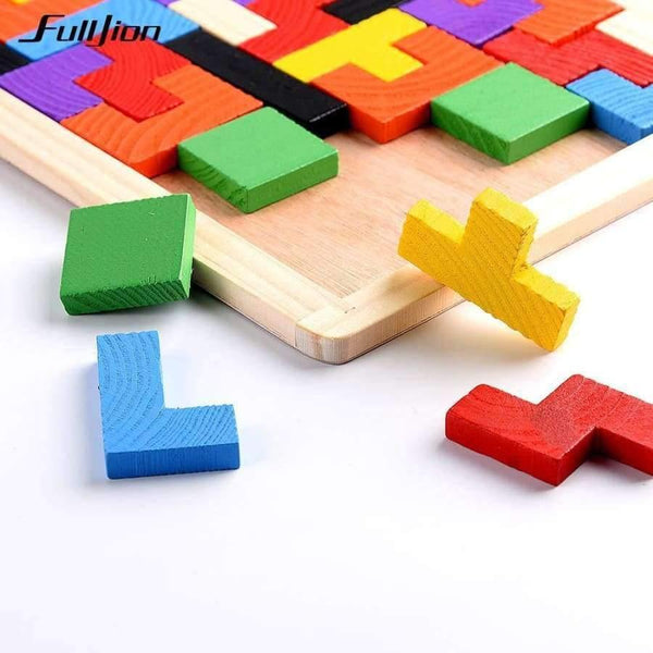 Planet Gates Puzzle Games Math Toys For Children Model Wooden Learning Education Montessori 3D Puzzle Jigsaw Teaser Children Cubes