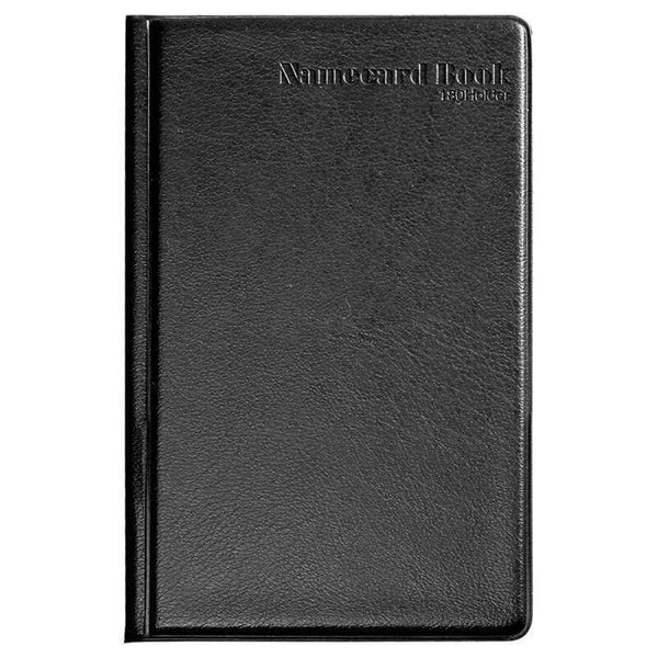 Planet Gates PVC Leather Business Card Holder Journal Name Card Book Office Supplies Brown Black 180 Pieces