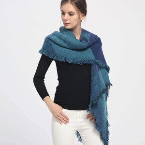 Planet Gates PW007 Scarves for Women Shawls Winter Warm Scarf Luxury Brand Soft Fashion Wraps Wool Cashmere Chiffon Islamic Plaids Hijab