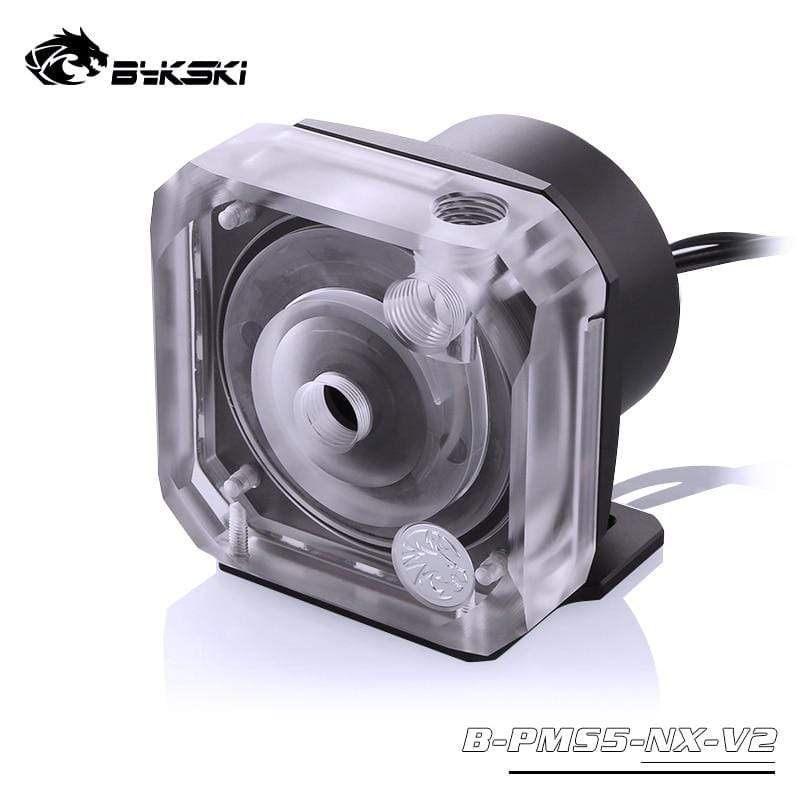 Planet Gates PWM Automatic Speed Control Pump Water Cooling System Maximum Flow 1100L/H Compatible D5 Pump 5 Colors Cover B-PMS5-NX