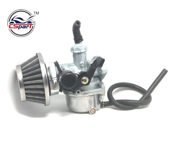 Planet Gates PZ19 19mm Hand Choke Carburetor Carb Intake Pipe Air Filter Fuel Filter 50cc 70cc 90cc 110cc 125cc Quad ATV Taotao Sunl newoke