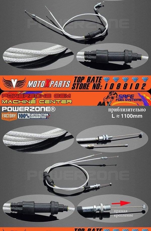 Planet Gates PZ30 30mm Carburetor Accelerating Pump Racing  200cc 250cc For Keihin ABM IRBIS TTR 250 With Dual Throttle Cable