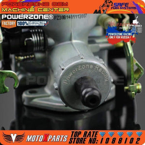Planet Gates PZ30 30mm Carburetor Accelerating Pump Racing  200cc 250cc For Keihin ABM IRBIS TTR 250 With Dual Throttle Cable