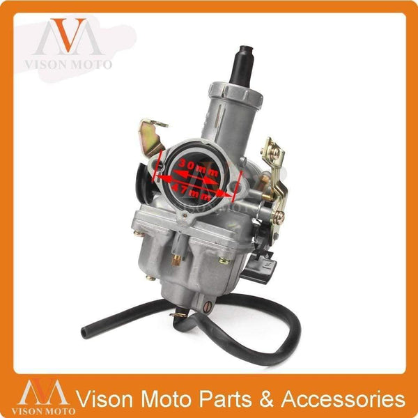 Planet Gates PZ30 30mm Carburetor Tuning Tuned Power Jet 200 250cc For Keihin ABM IRBIS TTR 250 With Visiable Throttle Cable Pro Taper Grips