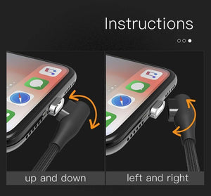 Planet Gates PZOZ 90 degree Micro USB Magnetic Cable Fast Charging Adapter Phone Cables Microusb Android Data Charger For Xiaomi redmi Tablet