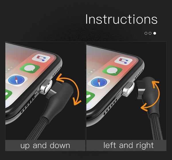 Planet Gates PZOZ 90 degree Micro USB Magnetic Cable Fast Charging Adapter Phone Cables Microusb Android Data Charger For Xiaomi redmi Tablet